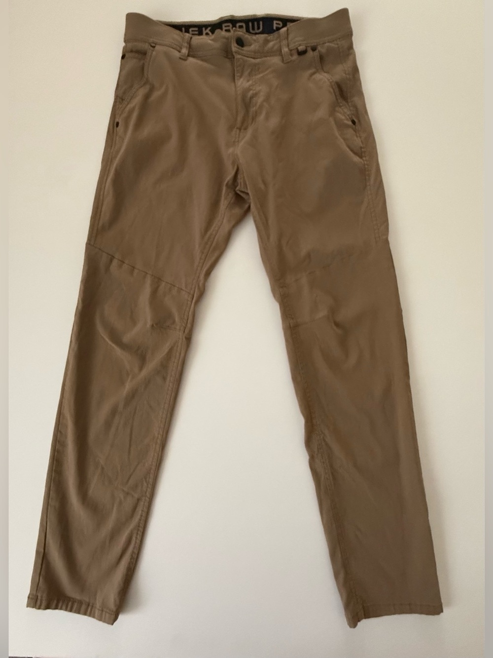 Projek Raw Classic Fit Khaki Stretch Performance Pants Men’s 32